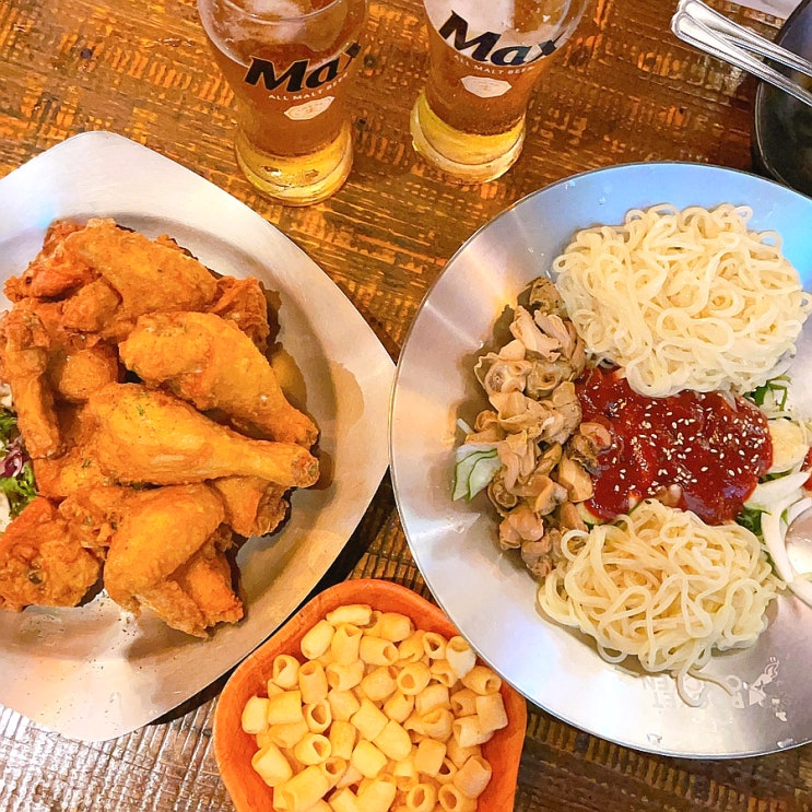 서울 합정 맛집 크림생맥주 골뱅이쫄면 후라이드치킨 추천