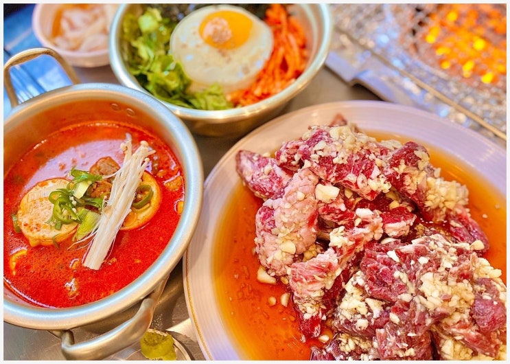  루원시티맛집 청라고깃집 회식! 영삼이네우정소갈비 루원시티점