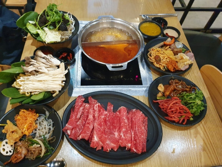  송도샤브샤브맛집 가인채 인천송도맛집 무한리필 최고