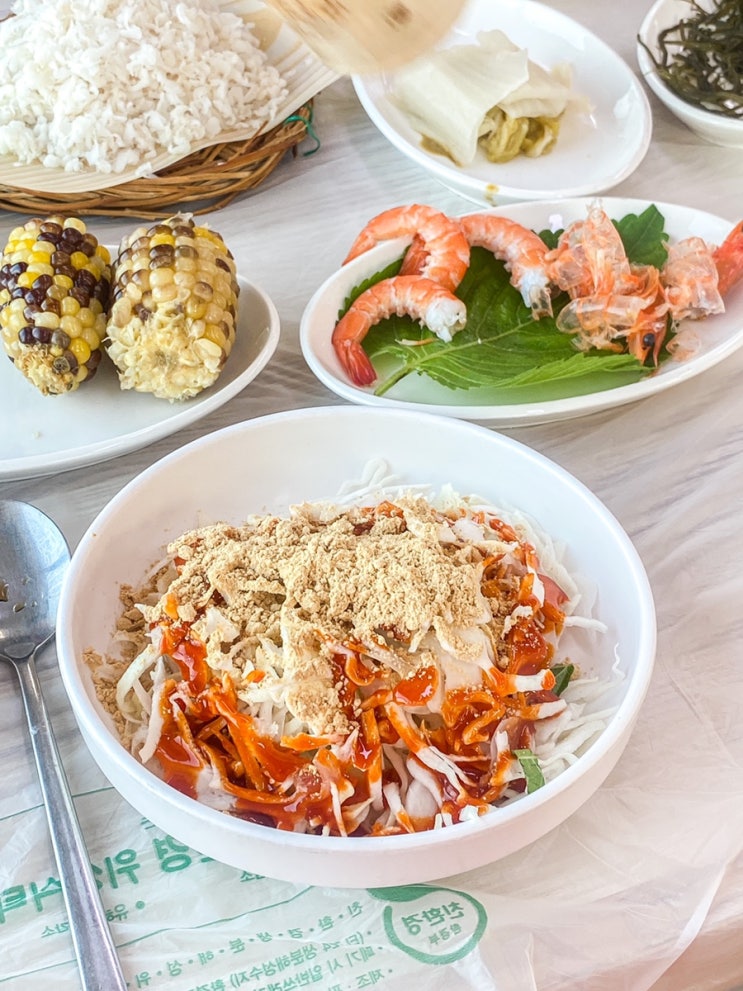  5주년, 칠암 아나고 맛집 추가네에서 아나고회랑 장어구이 세트 뿌쉈다.