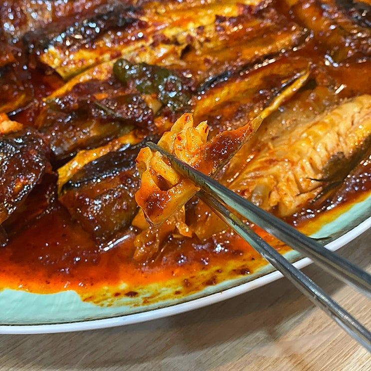  마산 밥집 매콤명태조림 내돈내산 후기 : 황금명태본가 신마산