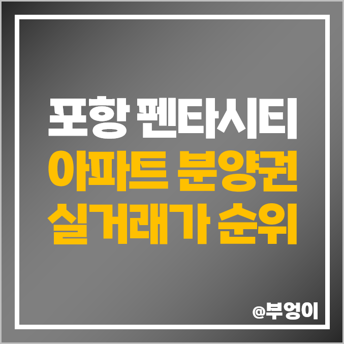 포항 펜타시티 아파트 분양권 매매 한화 포레나 한신더휴 시세 포항 펜타시티 아파트 분양권 매매 한화 포레나 한신더휴 시세
