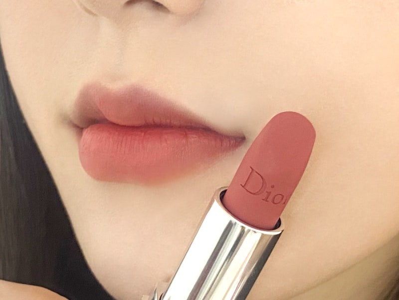 루즈 디올 772 립스틱 20대 여자 웜톤립 강츄