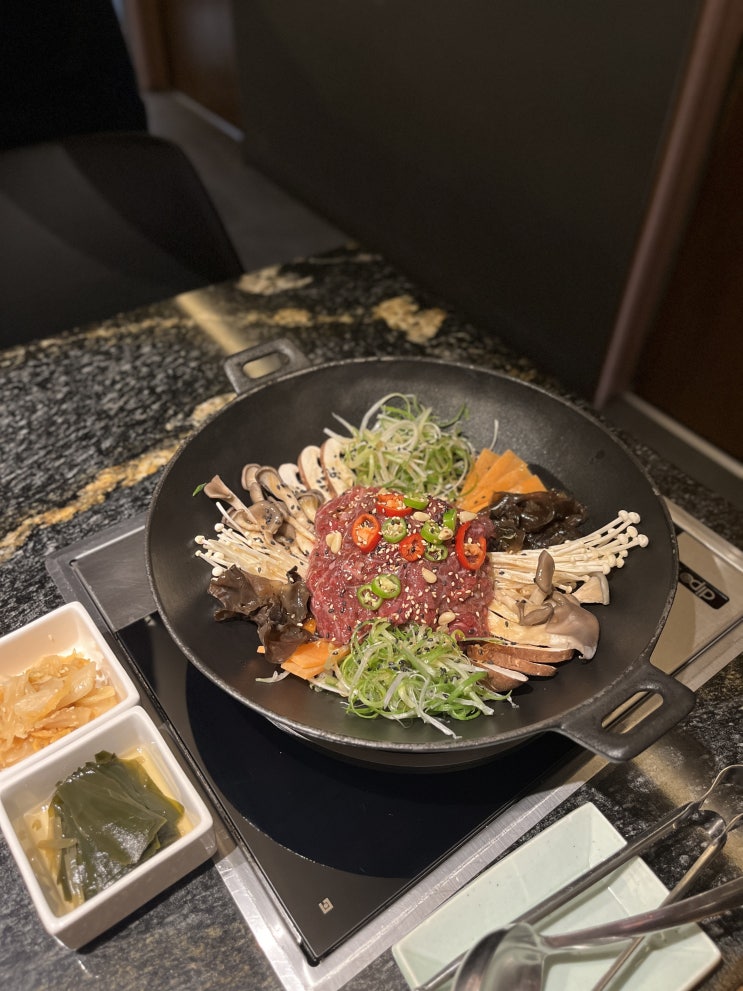  강남역 한식 맛집 청담등심 점심 한우등심불고기세트 후기