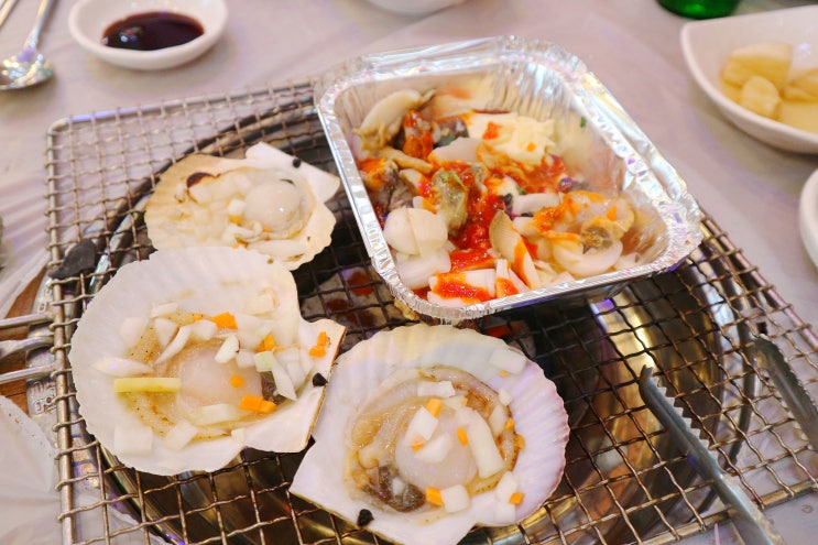  해운대 블루라인파크 청사포조개구이 '도희네'