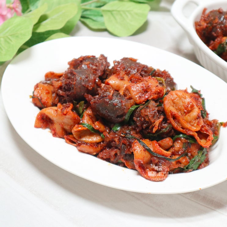 <b>참피디</b> 서초 순대곱창볶음 밀키트로 초간단 술안주 반찬 만들기