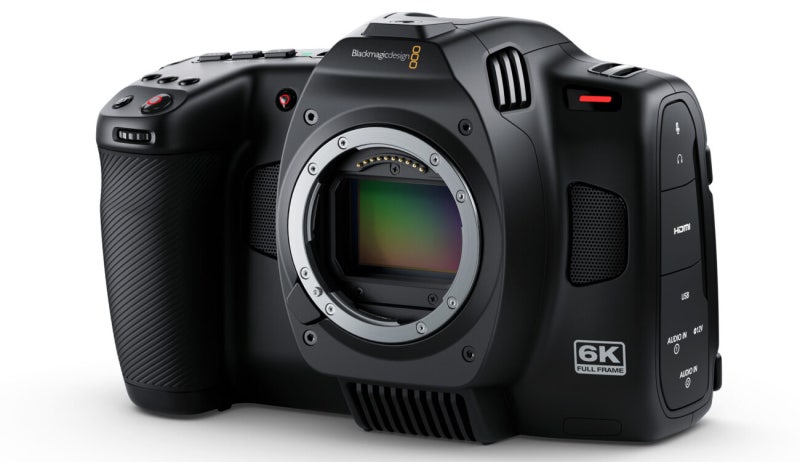 Blackmagic Cinema Camera 6K 발표 – Full-Frame, L-Mount