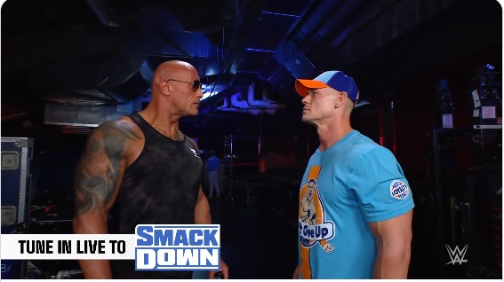 [WWE] 헐리우드 파업, 레슬링 팬들은 즐겁다...더 락(The Rock)과 존 시나(John Cena)의 동반 출연