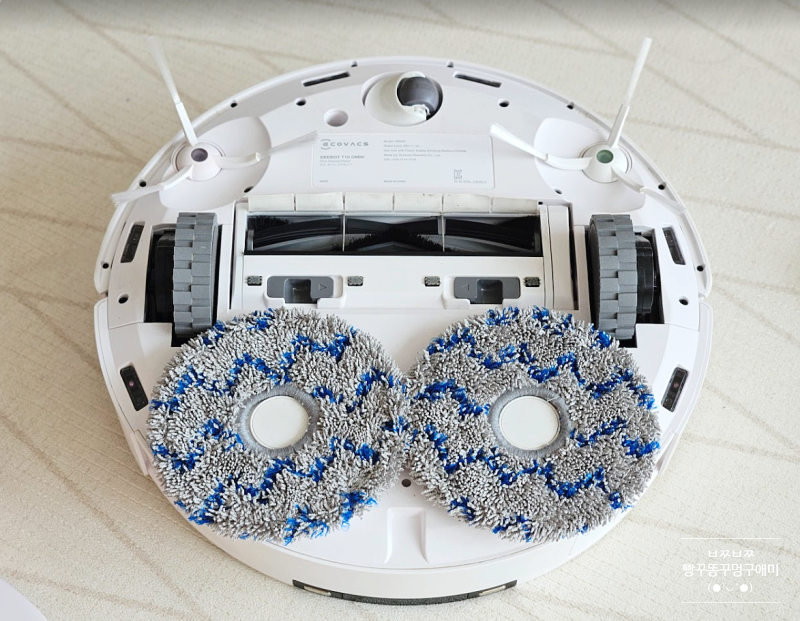 잇탐으로 에코백스 로봇청소기 T10옴니 소모품 교체, 청소 후기