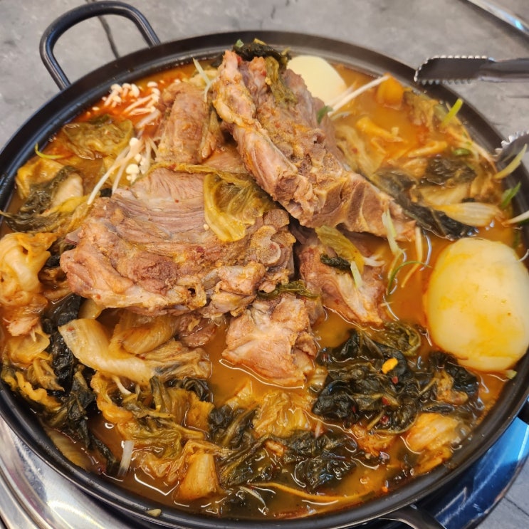  중랑 동부시장 감자탕 맛집 88감자탕