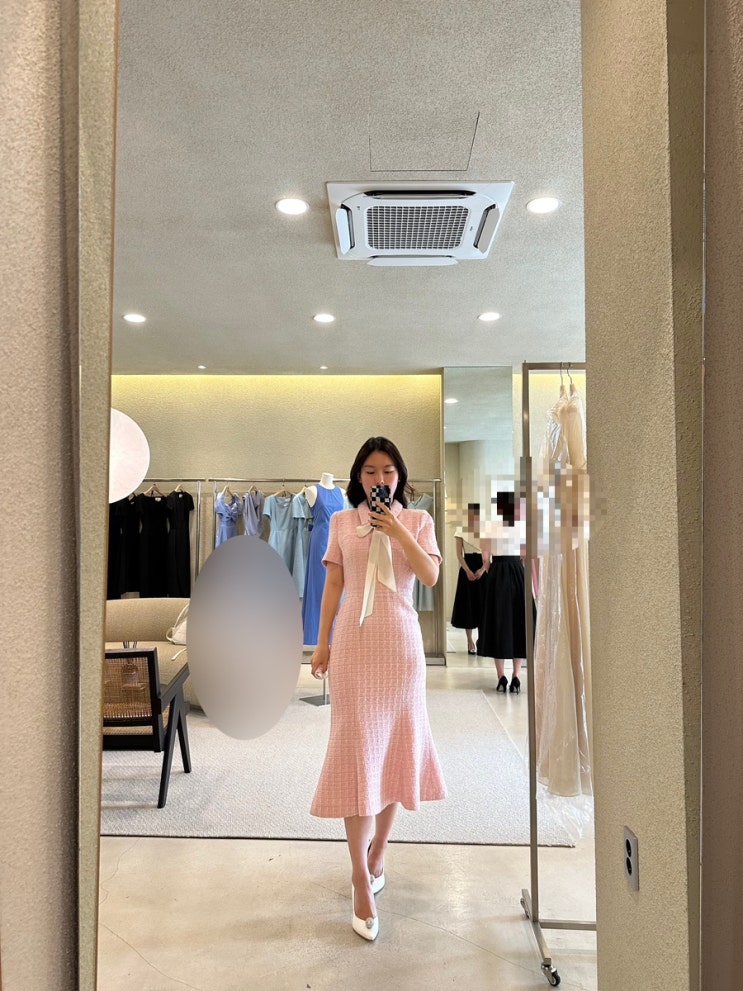 피로연 드레스2: 페미닌한 원피스 디자인 ‘브라이드앤유’ 쇼룸 방문후기 (구매X)