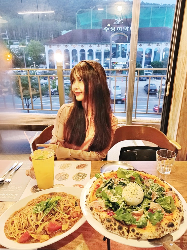  대구 수성못 밥집 수성구 피자집 꽃피는화덕피자D488