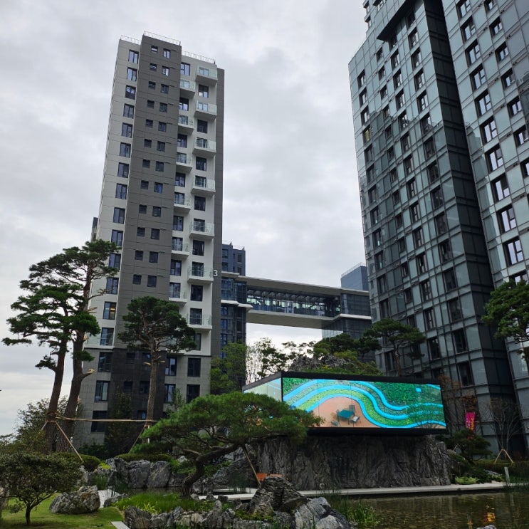  반포 래미안 원베일리 방문후기, 반포 아파트의 새로운 대장주, 조경, 한강뷰, 주차시설 리뷰
