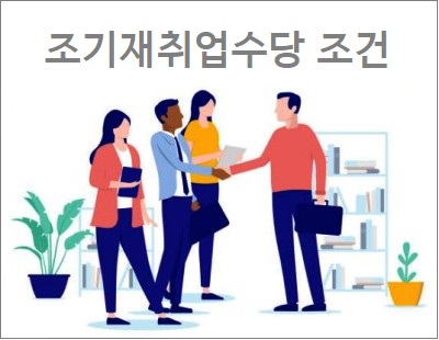  실업급여 조기재취업수당 조건 서류 상식