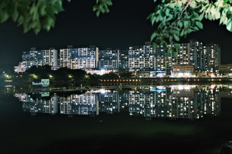 영천 우로지자연생태공원 야경 맛집 산책 음악분수 영천 우로지자연생태공원 야경 맛집 산책 음악분수