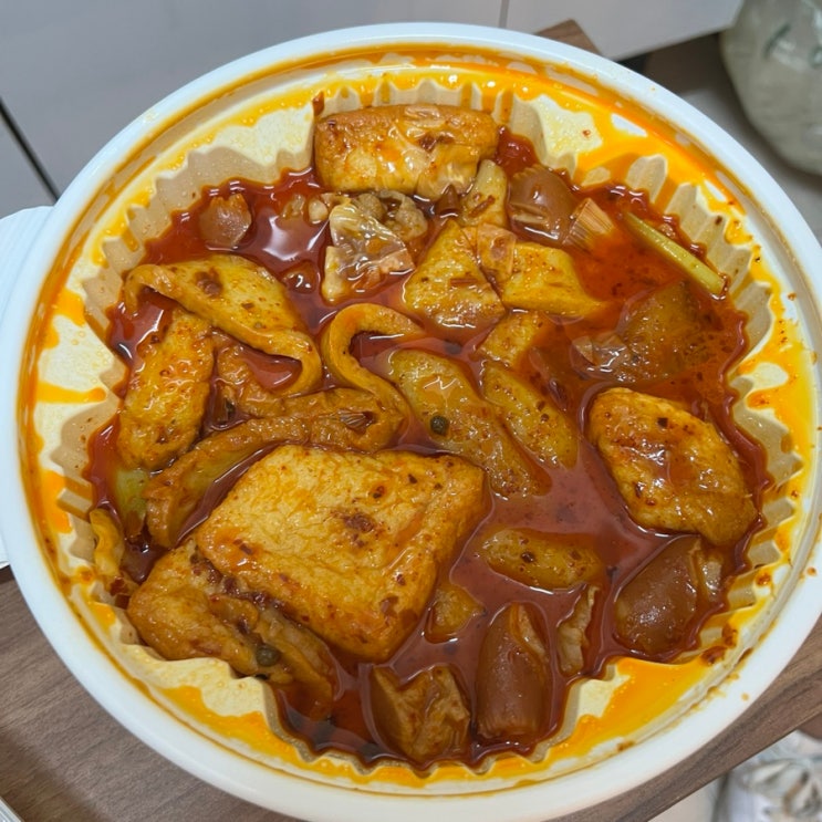 [동대문 엽기 떡볶이 영등포역점] 마라엽기떡볶이 (착한맛), 나도 드디어 먹었다!