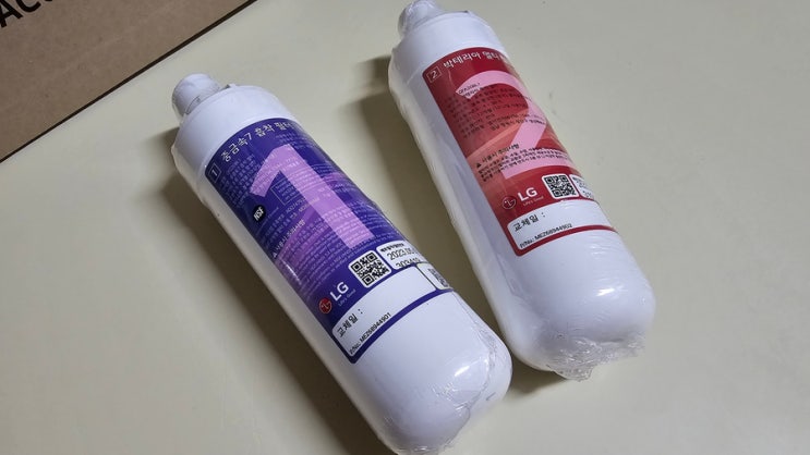  [리뷰] LG 퓨리케어 정수기(WD502WA) 정수 필터 자가 교체 방법 및 필터 구매기!