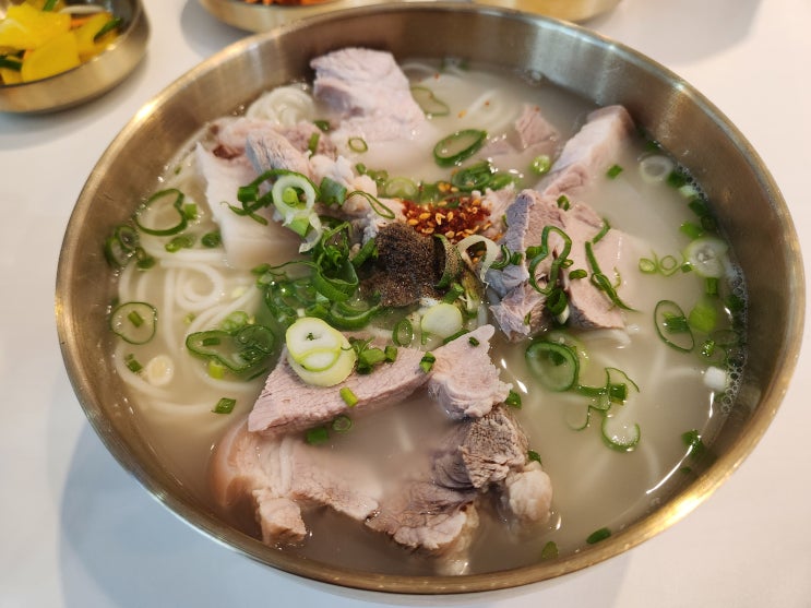  세종 나성동 맛집 백록국수 고기국수 제주도 갈 필요 없는 맛 내돈내산 찐후기