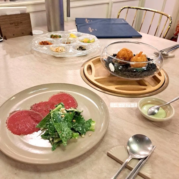 여의도역 맛집 :: 콜키지 프리 한우 다이닝 도쿄등심 런치 점심 후기
