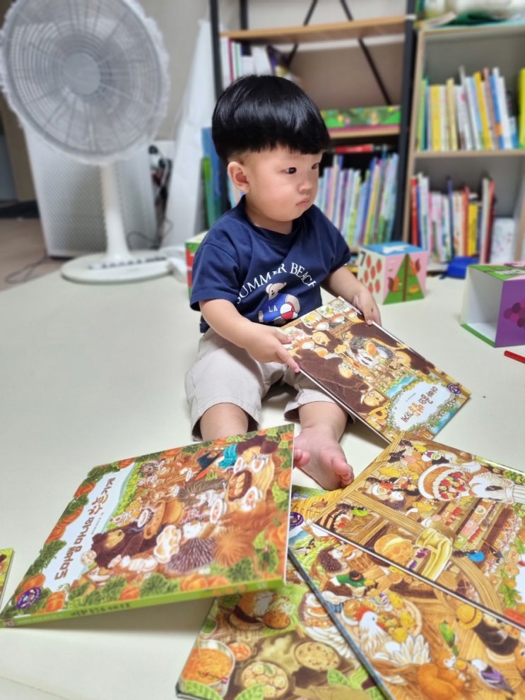  그레이트북스 소전집 <와글와글 숲속의 음식가게>_세이펜 가능