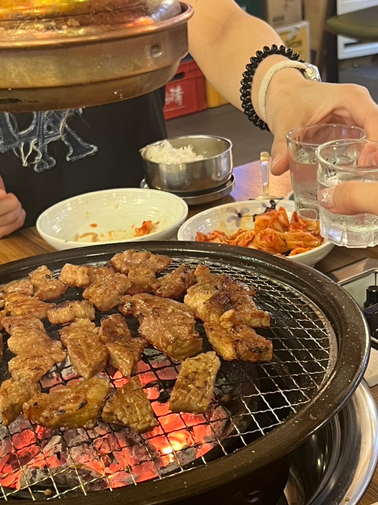  부천시청역 고기 마포화로집 가성비 좋은 모임 장소