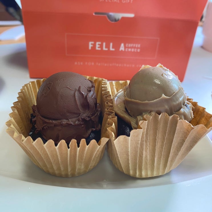  문정동 카페 맛집 수제생초콜릿 펠어커피