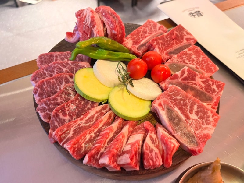 가닥갈비 맛집 정자역소고기 우상 화로구이 분당정자동본점