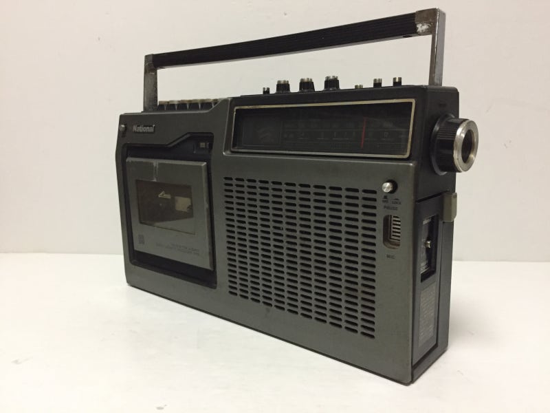 카세트) 1974, National RQ-448 FM/AM/SW 3-Band Radio Cassette