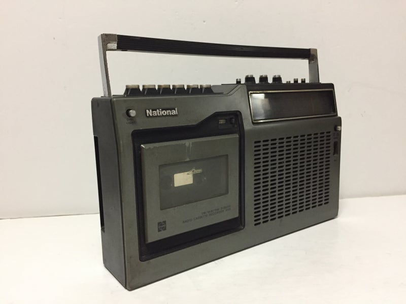카세트) 1974, National RQ-448 FM/AM/SW 3-Band Radio Cassette