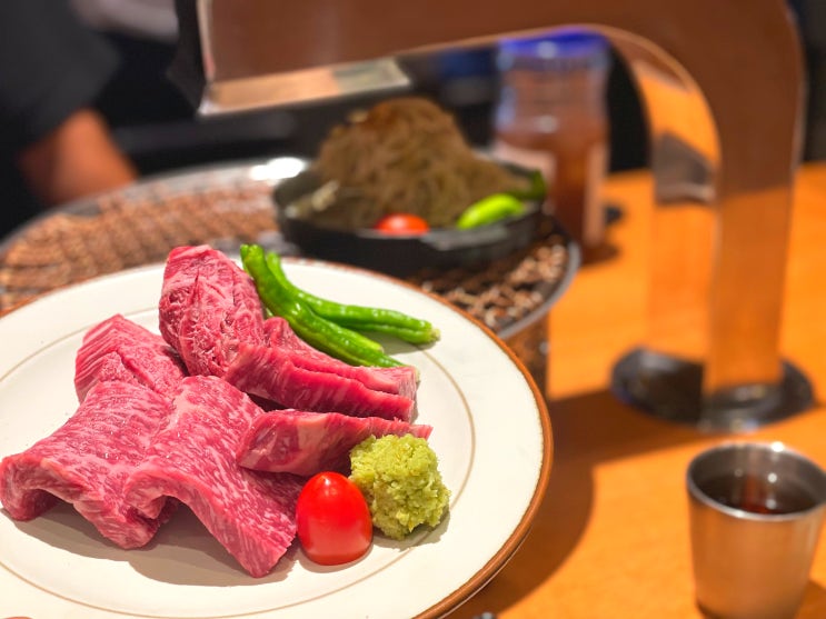  삼송 술집 - 고양스타필드 맛집 칠일월 이자카야에서 한우 야끼니꾸 호강하고 왔어요><