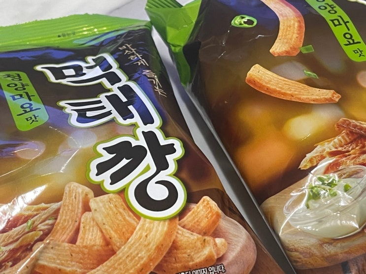 술안주로 제격인 과자 알싸한 청양마요맛 먹태깡