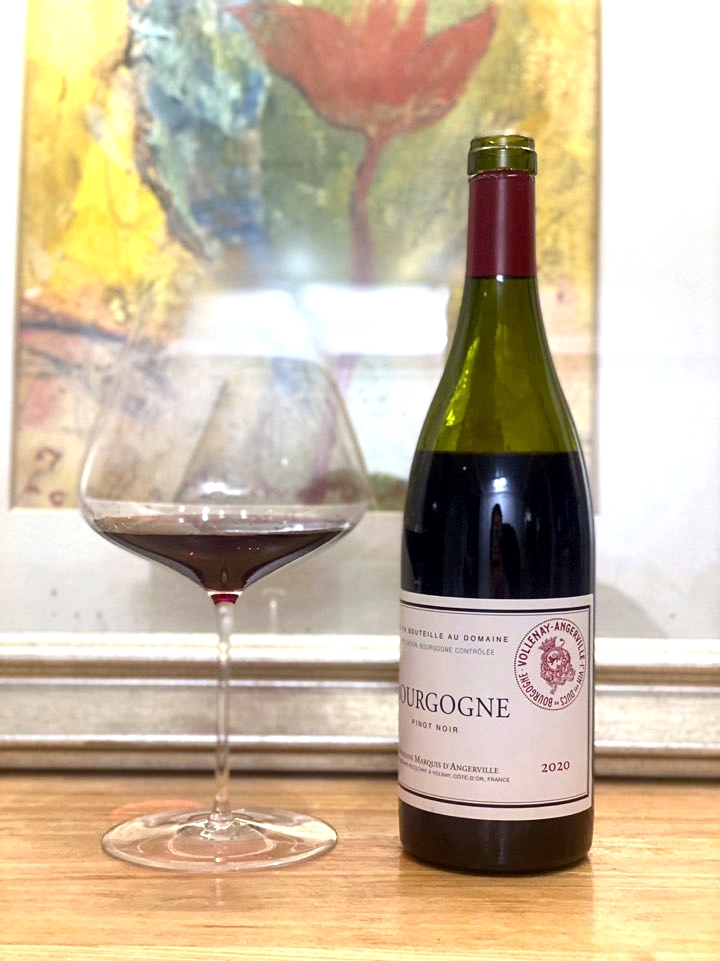  [프랑스] Domaine Marquis d'Angerville Bourgogne Rouge 2020 - 우아하다.