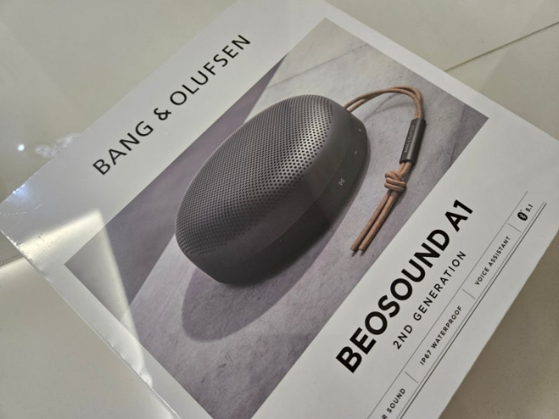 뱅앤올룹슨 블루투스 스피커a1 2세대 beosound(베오사운드) 생각보다 크네!