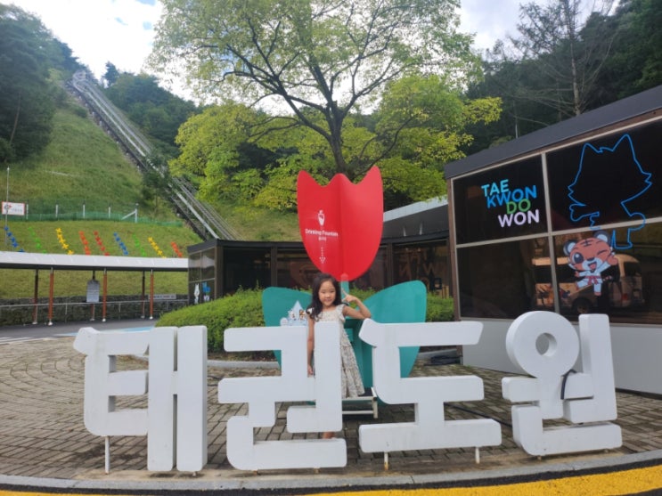  가족들과 아이와 함께 무주 여행 당일치기 무주태권도원, 태권도원모노레일