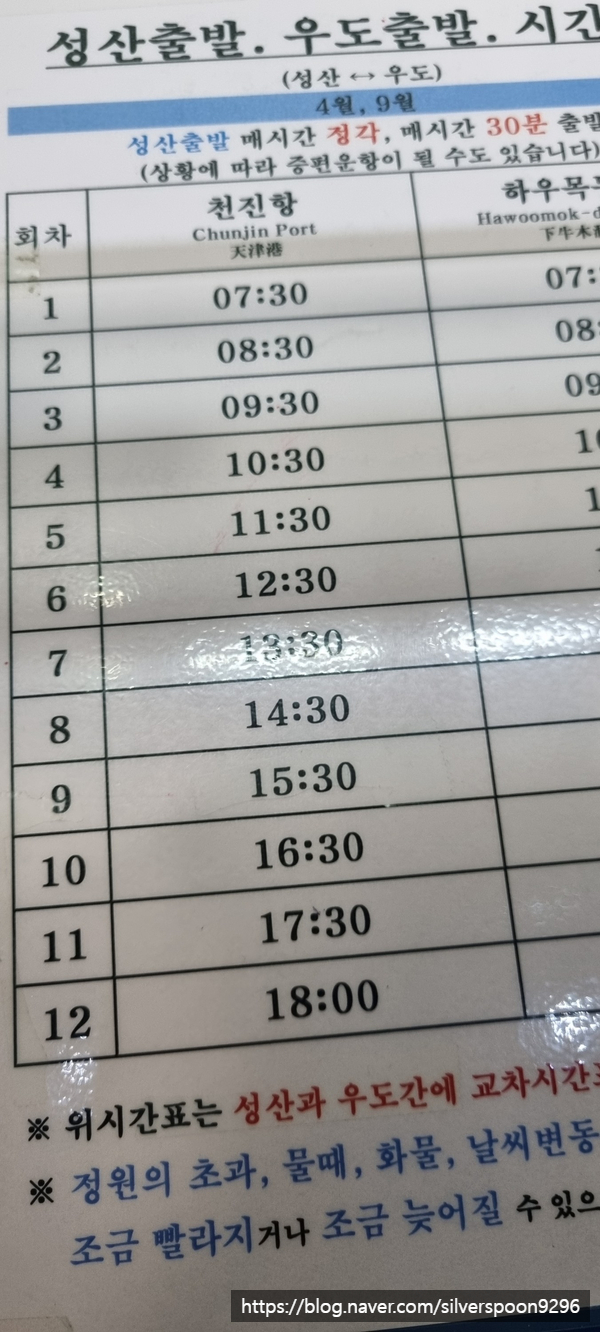  섬의향기에 빠지다 우도여행기