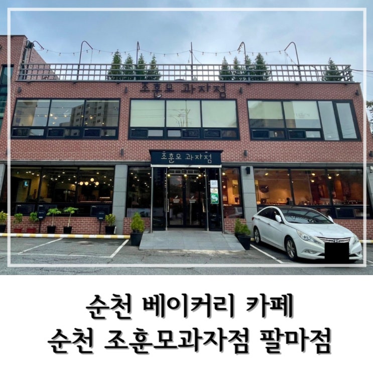  [순천] 순천빵집 베이커리 카페 < 조훈모과자점 팔마점 >
