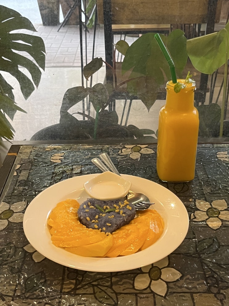  치앙마이카페 치앙마이브런치 망고스무디 망고스티키라이스가 맛있었던 치앙마이스무디맛집 굿데이브렉퍼스트카페 Good Day Breakfast Cafe chiangmai