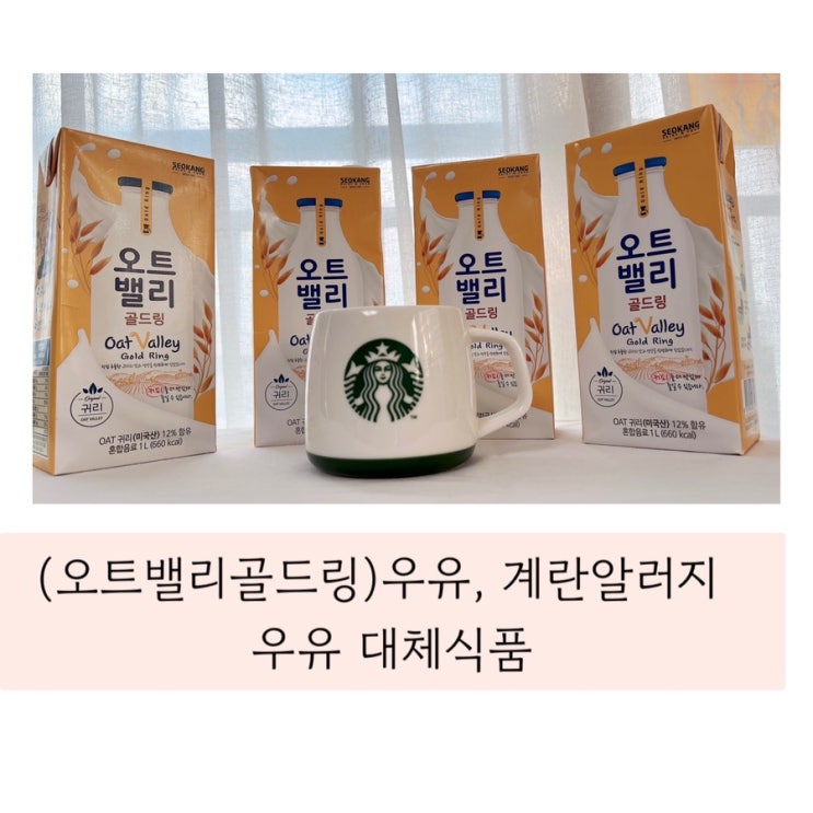  (오트 밸리 골드링) 우유알레르기 대체식품   내 돈 내산