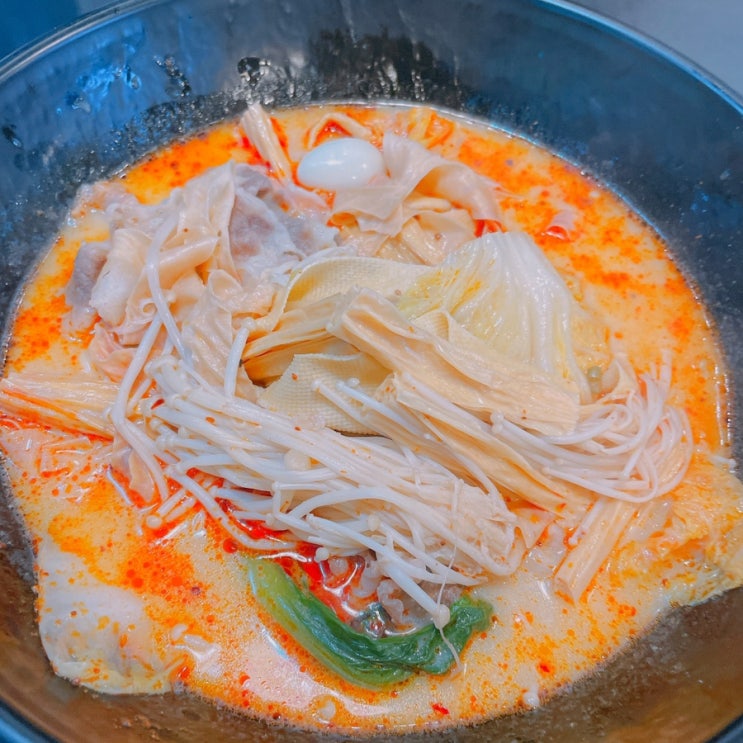  판교 유스페이스 맛집 세트구성이 훌륭한, 신라마라탕