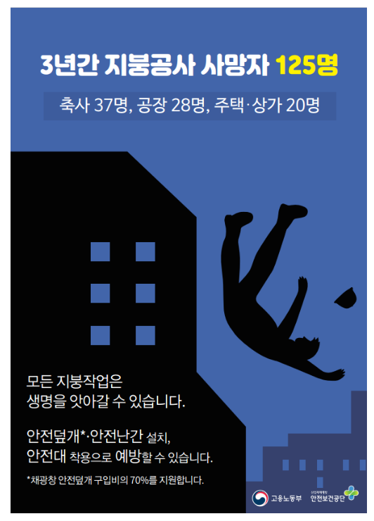 가을철 지붕수리공사 추락주의보 발령 가을철 지붕수리공사 추락주의보 발령