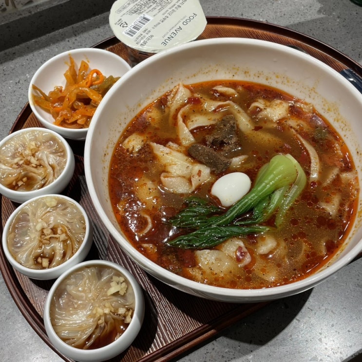  명동 맛집 송화산시도삭면 롯데백화점 본점