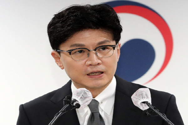 <b>한동훈</b>, <b>이재명</b> 병원 단식 사법시스템 저지할 수 없어