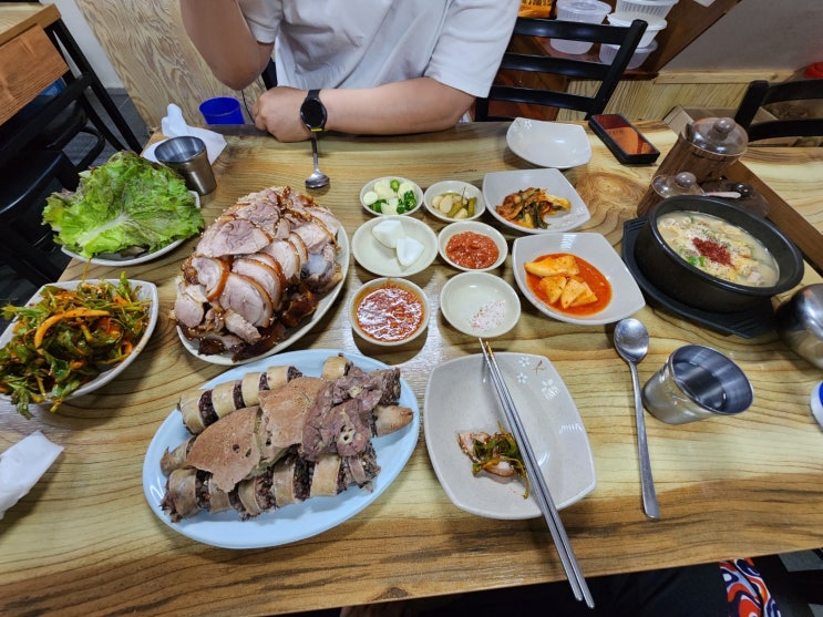 용인 중앙시장 - 평원집 솔직 후기, 주차