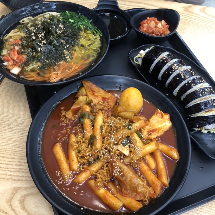 부천 24시 식당 153구포국수 떡볶이 잔치국수 김밥 맛집