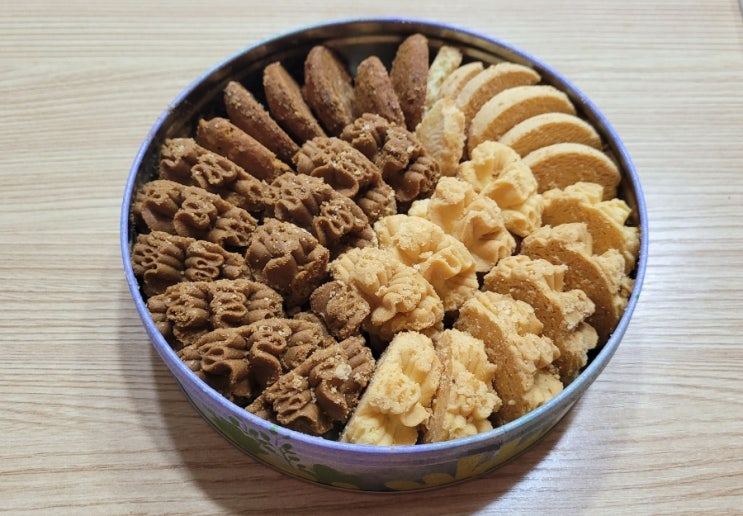 카카오톡으로 선물 받은 홍콩 제니베이커리 쿠키