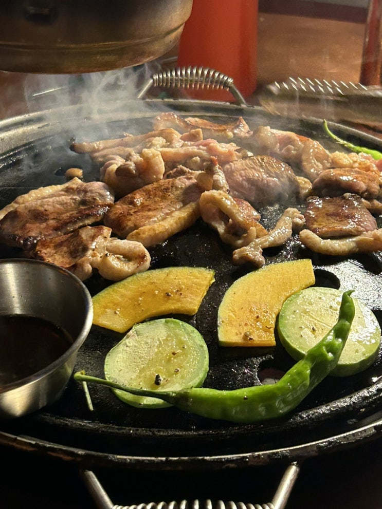  서울맛집 - 성수 [뚝도농원] 오리고기 & 순두부찌개 맛있어요 ღ’ᴗ‘ღ