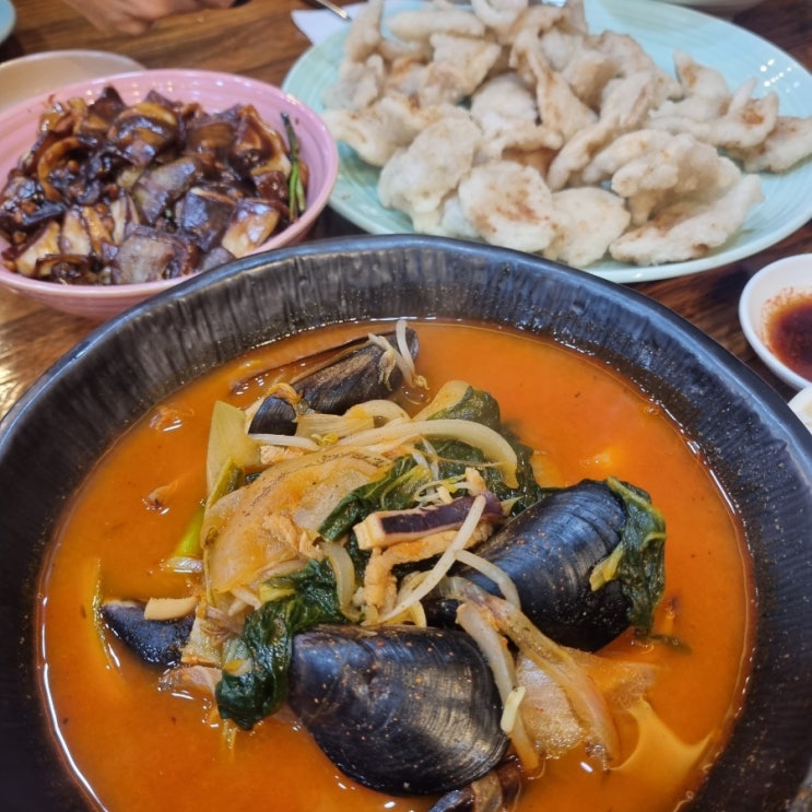  화성 짬뽕 찹살탕수육 맛집 이가원
