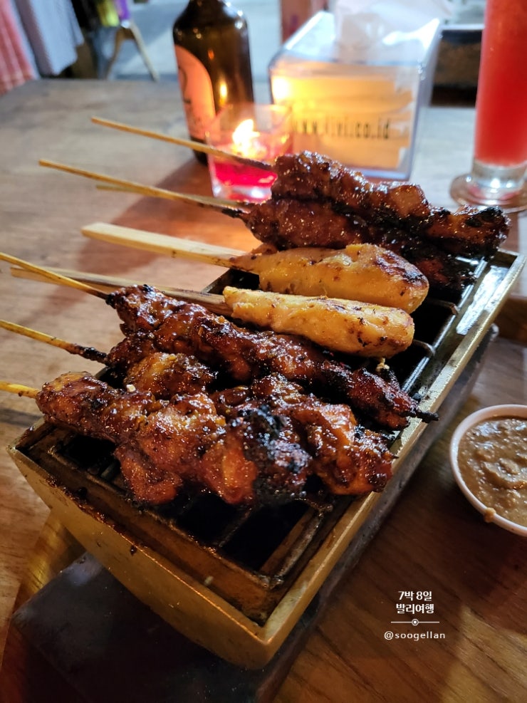  발리 스미냑 사테 맛집 Warung Nia Balinese Food & Pork Ribs 와룽 니아 발리니스 | 메뉴 및 가격