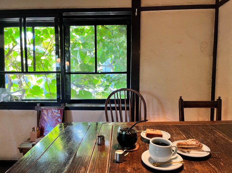 삿포로여행 *모리히코 카페* 일본전통가옥 핸드드립 커피와 디저트/ 웨이팅 가는방법 마루야마공원