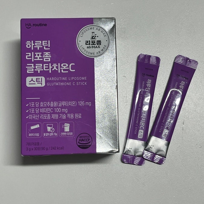 [제품리뷰] [이너뷰티템 추천]높은 흡수율을 가진 "하루틴 리포좀 글루타치온C 스틱"